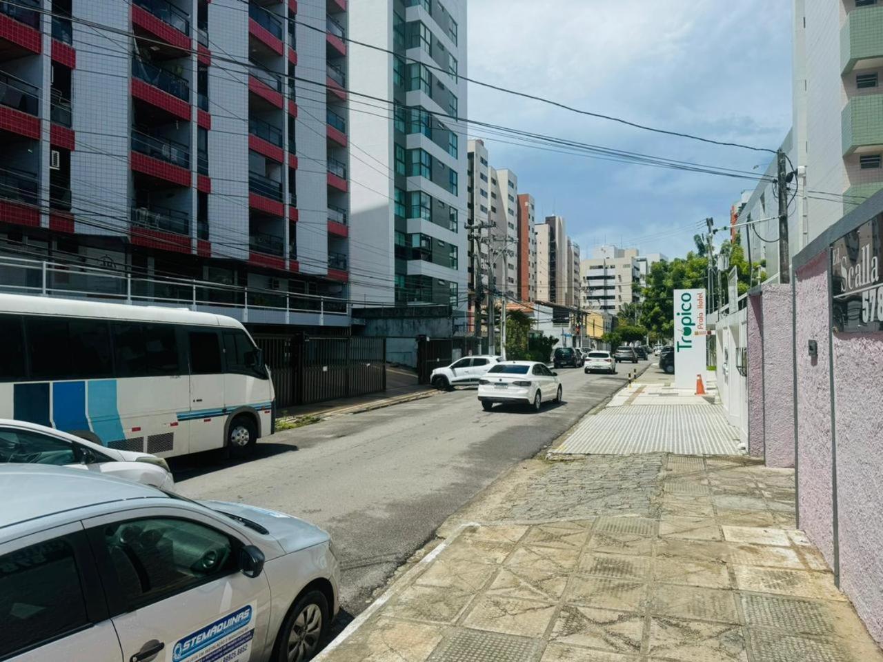 Praia De Ponta Verde Em Frente Ao Tropico Hotel Com Garagem, Wi-Fi, Lavadora - Apto703 Масейо Екстер'єр фото